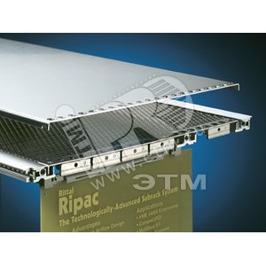 Защит.панель верхн/нижн перфор 142mm 2шт - RITTAL