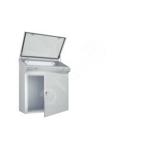 TP Напольный пульт RAL7035, с оцинк. МП - RITTAL