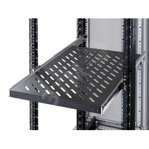 Приборная полка выдвижная 50кг Г400-600 (5501675) - Rittal