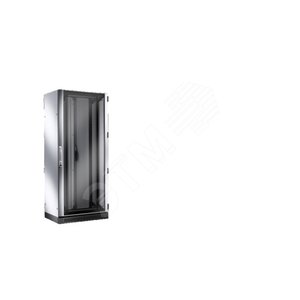 TS IT Шкаф 800x2100x1200 42U с обзорной и стальной дверью 19` монтажные рамы предсобранный - RITTAL