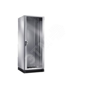 ТЕ8000 Шкаф 800x2100x800 42U обзорная дверь, бок.стенки, цоколь, предсобранный - RITTAL