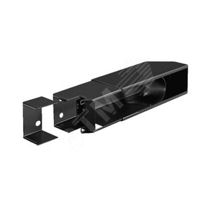 SK Воздуховод боковой 2U RAL9005 1шт