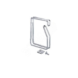 Кабельный органайзер,хром. 120x80mm 10шт