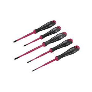 AS Набор отверток изолированных SL 3,0x0,5, 4,0x0,8, 5,5x1,0мм, PH1, PH2 5шт - Rittal