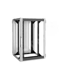 TS IT Шкаф 800x1200x800 24U с обзорной и стальной дверью 19` монтажные рамы