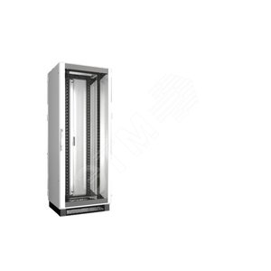 TS IT Шкаф 800x2100x600 42U с обзорной и стальной дверью 19` монтажные рамы предсобранный - RITTAL