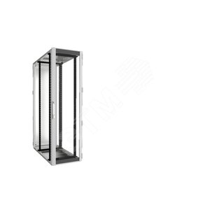 TS IT Шкаф 600x2000x1200 42U с обзорной и стальной дверью IP55 19` монтажные рамы - RITTAL