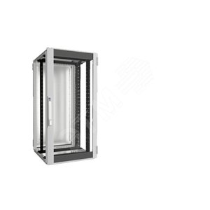 TS IT Шкаф 600x1200x600 24U с обзорной и стальной дверью 19` монтажные рамы - RITTAL