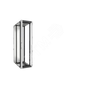 TS IT Шкаф 600x2200x1200 47U с обзорной и стальной дверью IP55 19` монтажные рамы - RITTAL