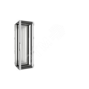 TS IT Шкаф 600x1800x600 38U с обзорной и стальной дверью IP55 19` монтажные рамы - RITTAL
