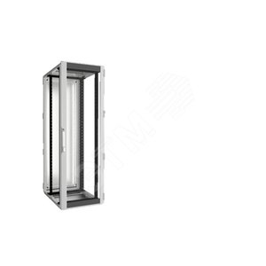 TS IT Шкаф 600x1800x800 38U с обзорной и стальной дверью IP55 19` монтажные рамы - RITTAL