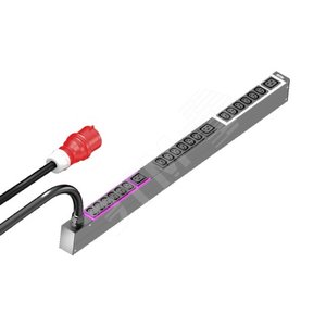 Блок PDU basic 16A/3P CEE 18xC13+3xC19 - RITTAL