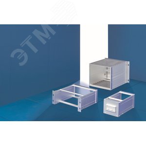 Крейт COMPACT ЭМС д/DIN-рейки 3EB/42ЕШ/285мм д/КП, 1 шт - Rittal