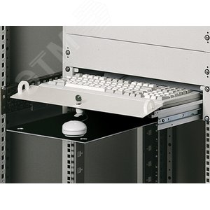 DK Поддон для клавиатуры 19д 2U RAL9005 1шт - Rittal