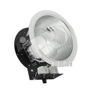 Светильник Focoso ФВО-2x18w-B G24q-2 без ЭПРА белый D236мм (Focoso218WB) - Vivo Luce!