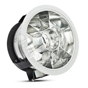 Светильник ФВО-2x18/26w G24q-2/3 без ЭПРА белый с решеткой Crescendo W (Crescendo W) - Vivo Luce!