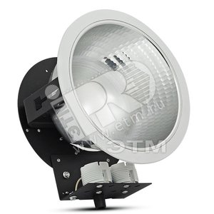 Светильник Focoso-2x18/26W G24q-2 безПРА круглый серебристый IP20 (30041) - Vivo Luce!