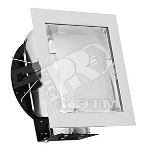 Светильник Presto - 2xE27, квадратный, серебристый, матовый рассеиватель, IP20. Vivo Luce! - Vivo Luce!