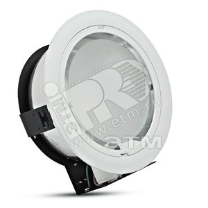 Светильник ФВО-2xE27 со стеклом белый круглый Primo 2xE27 W (Primo2xE27W) - Vivo Luce!