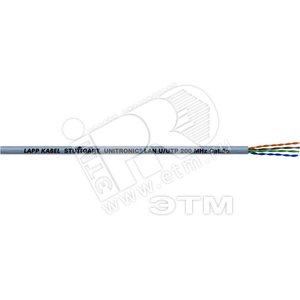 UNITRONIC LAN FTP-H CAT5E 4X2XAWG24 - LAPP