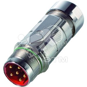 Соединитель цилиндрический электрический  EPIC LS1 F6 5 + PE 10.5-15.5 (20) - LAPP
