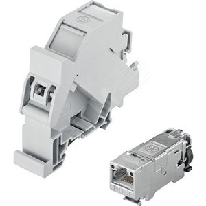 Переходник для монтажной шины с муфтой RJ45 EPIC  DATA HS RJ45 F 10G B - LAPP