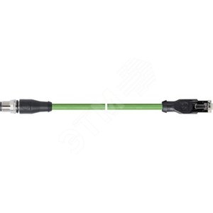 Патчкорд IE-EC-5-M12D-S-5-P-2-26-FD-RJ45 (2171754) - LAPP