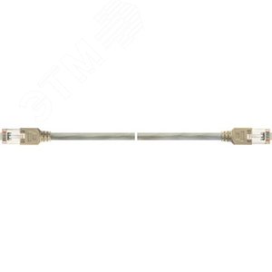 Офисный патч-корд кат. 5е SF/UTP Patch RJ45 Cable CAT.5e 2m GY - LAPP
