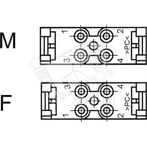 МС-модуль MCS 4 F STECKERMODUL - LAPP