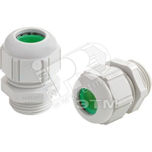 Ввод кабельный SKINTOP ST-HF M 12x1.5 RAL 7035 LGY (53111407) - LAPP