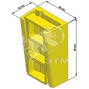 Зажим для плоских кабелей FLACHKABELKEILKLEMME FKK 08 (52026051) - LAPP