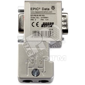 Соединитель штекерный с винтовыми клеммами ED-PB-90-RP-PG - LAPP