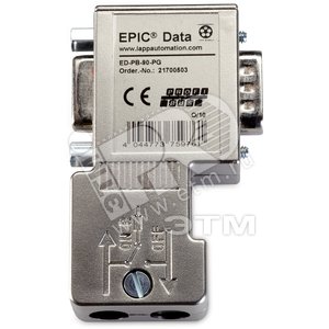 Соединитель штекерный с винтовыми клеммами ED-PB-90-LED - LAPP