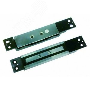 Замок сдвиговый электромагнитный, мониторинг, внутреннее исполнение, 12 VDC / 220мА или 24VDC / 190мА, усилие 1200 кг, размеры 182х30х25 мм - Smartec
