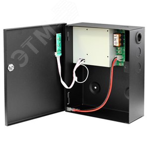 Блок питания 12 VDC/ 3 A, 220 VAC, корпус 163х203х74 мм (место для аккумулятора 7 Ач) - Smartec
