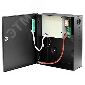 Блок бесперебойного питания 12 VDC/ 3 A, 220 VAC, корпус 195х265х75 мм (место для аккумулятора 10 Ач) (ST-PS103C-BK) - Smartec