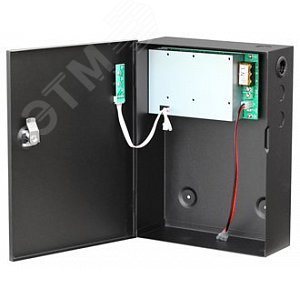 Блок питания 12 VDC/ 5 A, 220 VAC, корпус 195х265х90 мм (место для аккумулятора 17 Ач) - Smartec