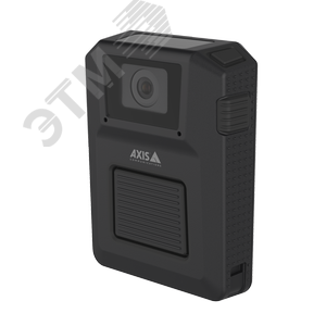 Видеокамера корпусная 2.1Мп, 2 мм, 25/30 Мб/с, H.264 W100 Body Worn (AX01722-001) - Axis