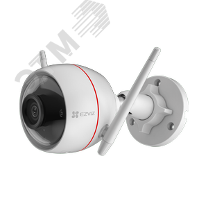 Видеокамера IP 2MP внешняя цилиндрическая Wi-fi ИК-подсветка до 30м (4mm) (CS-C3W-A0-3H4WFRL 4) - EZVIZ