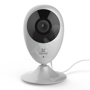 Камера IP 1МП (2.8мм) WiFi белая встроенный микрофон и динамик ИК-подсветка до 10м (CS-CV206-A0-1B2W2FR) - EZVIZ