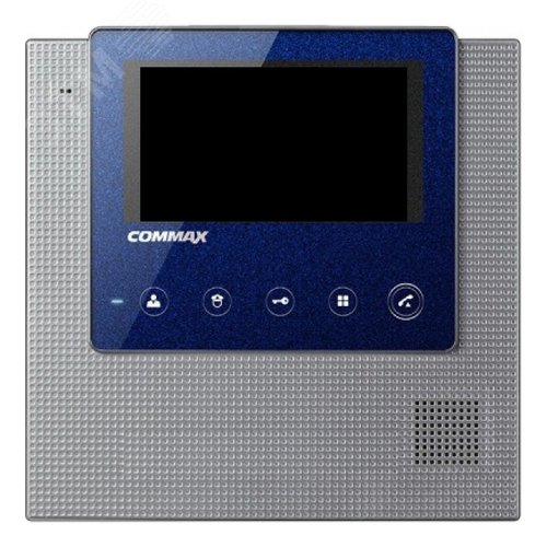 Видеомонитор CDV-43U BLU, 4.3дюйм сенсорный       дисплей ,цвет синий (CDV-43U BLU) - Commax