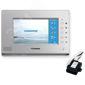 Монитор цветной видеодомофона без трубки (CDV-71AM SIL) - Commax