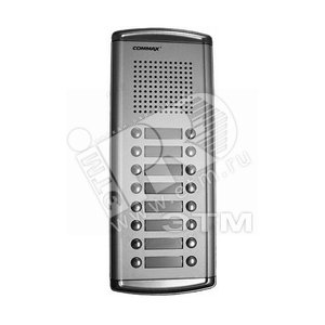 Панель аудиодомофона на 12 абонентов DR-12AM Gold - Commax