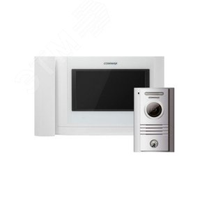 Комплект аналогового видеодомофона высокого       разрешения Commax CDV-704MHA/DRC-40KHD WHI. Белый. (CDV-704MHA/DRC-40KHD WHI)