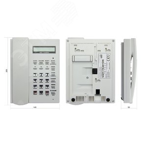 Терминал пульта консьержа VIZIT ПК200/VIZIT ПК800 для совместной работы с VIZIT TU412M1/VIZIT TU418 2