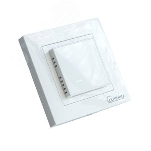 Термостат с LED экраном под рамку Schneider Exxact, Schneider Unica и Legrand Valena (БЕЛЫЙ) (Extherm ET62) - фото 4