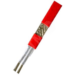 Кабель резистивный двужильный 2ESF R 13.72 Ом/км, до 50 Вт/м, фторполимер,  Ex  (2ESF-13.72-CT) (Extherm 2ESF-13.72-CT) - EXTHERM