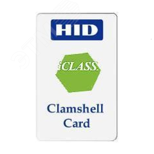 Карта iCLASS Clamshell стандартная 1356 МГц память 2 Кб 2 сектора (iC-2080) - HID