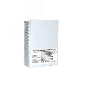 Блок питания в металлическом корпусе . Входное напряжение 90-264V Выходное 12V Номинальный ток 5A. Блок питания имеет 9 независимых выходов 12V 055A защика каждого канала от короткого замыкания. - Falcon Eye
