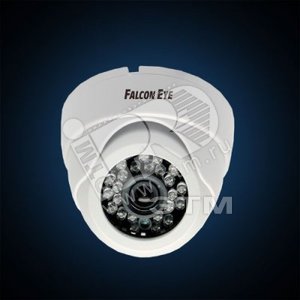 Купольная цветная AHD видеокамера 1/4’ AR0141 1 Megapixel CMOS 1280?720(25 fps) чувствительность 0.01Lux F1.2 объектив f=28 mm дальность ИК 20м .Температурный режим:-30/+60Расстояние передачи До 500m по 75-3 коаксиальному кабелю Питание 12В. (ID720AHD/20M-2,8) - Falcon Eye